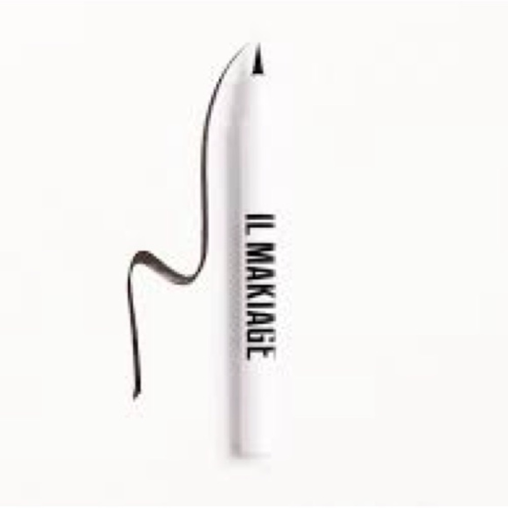 IL MAKIAGE Waterproof liquid eyeliner- Black Card 2 pack - Picture 3 of 4
